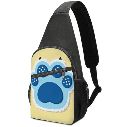 Sac bandoulière Paw Sling Bag étanche et léger pour homme et femme