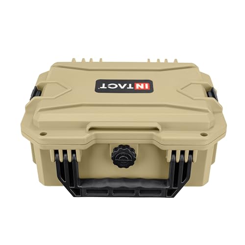 Maleta rígida compacta para cámara Eylar 11.8" tan miniatura 3