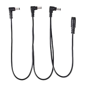 【Efficient Power Distribution】 This daisy chain power supply cable splitter lead allows you to power up to 8 pedals simultaneously, eliminating the need for multiple power adapters and reducing cable clutter. 【Reliable Performance】 With its high-qual...