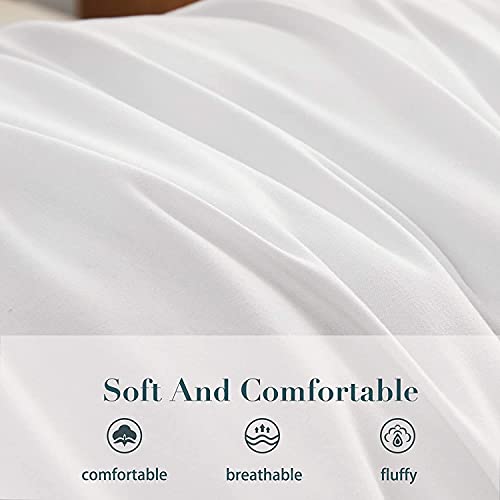 Image of Habitat Ada Ultra Soft Full Body Pillows Insert Breathable Large Bed Pillow for Adults Micro Fiber Long Side Sleeper Pillow for Sleeping (18x54 inch) - White