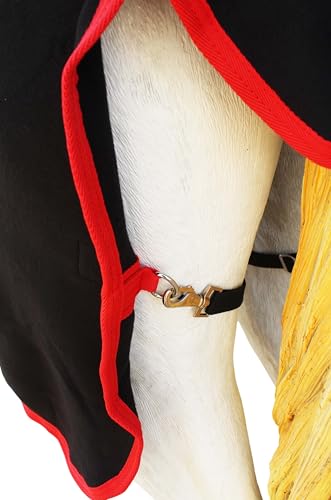 Image of 82 inch Horse Sheet Polar Soft Fleece Cooler Exercise Blanket Liner Contoured 4385N