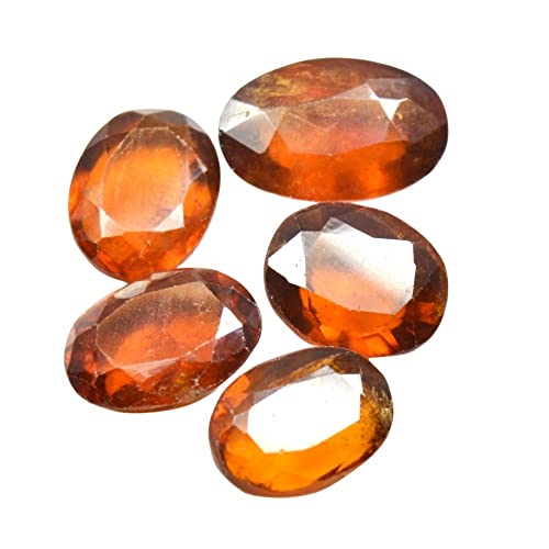 Hessonite de Ceylan en vrac ovale pas cher pour astrologues et bijoutiers