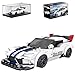 Produktbild Mould King 27011 Speed Champions Rennwagen Bausteine Vipers Sportwagen Klemmbausteine mit Acryl-Vitrine Rennauto Modellautos zum Sammeln (388 Teile)