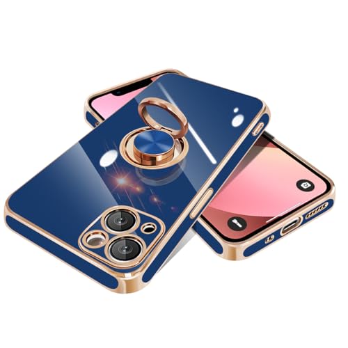 �yFULEEYUHN�ziPhone 13mini �P�[�X �����O�t���y���@�\360�x��]�X�^���h�E�c�����Ή��E�p�x���R�����z�A�C�t�H�� 13mini �J�o�[ �ČRMIL�K�i �ԍڃz���_�[�Ή� �ϏՌ� �����Y�ی� �ϋv�� �X�g���b�v�z�[���t�� ���C�����X�[�d