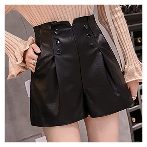 Shorts de jambe large RLKHXBS taille haute effet amincissant
