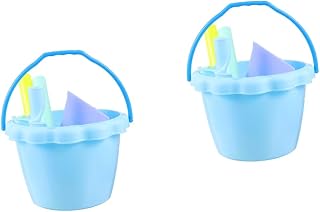 Toyvian 6 Pçs/Conjunto Balde Ferramentas Infantis Brinquedos De Quebra-Cabeça Brinquedos De Praia Para Crianças Caixa De Areia Brinquedo De Areia De Praia Para Crianças Brinquedo De Areia