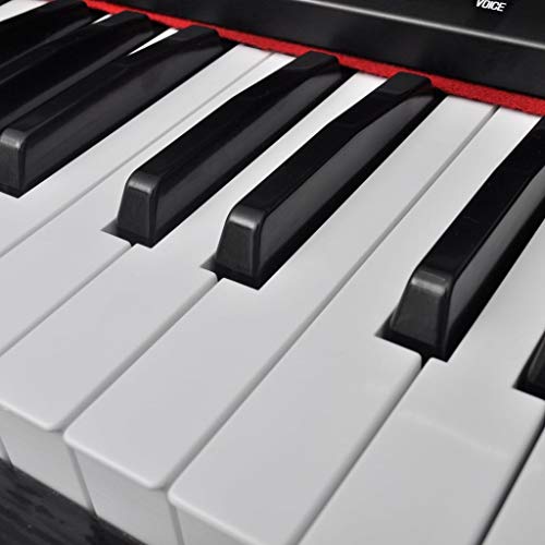 Cerlingwee Piano numérique, Piano électronique 88 Touches avec pupitre pour la Maison - Les Beatles, Paul McCartney, John Lennon, RIngo Starr, George Harrison Cerlingwee Piano numérique, Piano électronique 88 Touches avec pupitre pour la Maison – Image 7