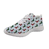 Showudesigns Breathable Road Running Sport Shoes Women Girls Travel Walking Sneaker Anti-Skid, Dachshund 1, 7.5 Showudesigns Breathable Road Running Sport Shoes Women Girls Travel Walking Sneaker Anti-Skid, Dachshund 1, 7.5