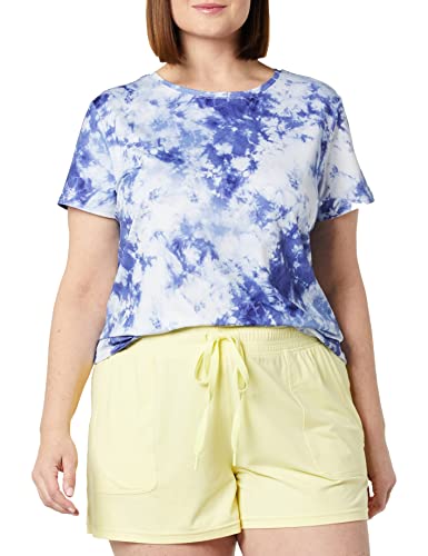 Image of Amazon Essentials Women's Active Quick Dry Tech Stretch Short-Sleeve Crewneck T-Shirt, Multipacks