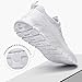 GDEKLO Tennis Shoes Womens Running Sneakers White Non Slip Walking Gym Workout Athletic Comfortable Size 7.5 Fashion Sport Casual Shoe