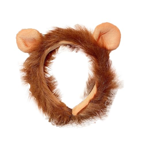 divuukyi Diadema de felpa de dibujos animados para niños, disfraz de juego de rol, aro para el pelo, fiesta de cumpleaños, tocado para lavar la cara