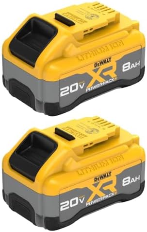 DEWALT 20V Max XR 8Ah Dual Pack (DCB2108-2)