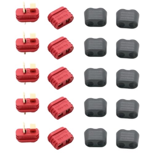 Conectores T Plug 5 pares con cubierta protectora 40A miniatura 6