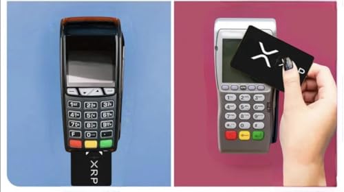 XRP Crypto Currency Credit Card Skin Stickers for Key, Debit, Bank 4PCS - Cryptocurrency for Adults - Image 5