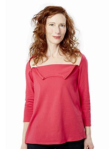 Care+Wear Womens Dual Port Access Chemo Shirt