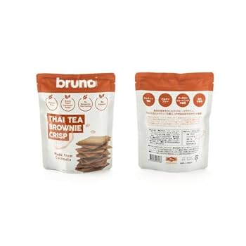 Amazon.co.jp: ブルーノ クリスピー タイティーブラウニー 60g×3