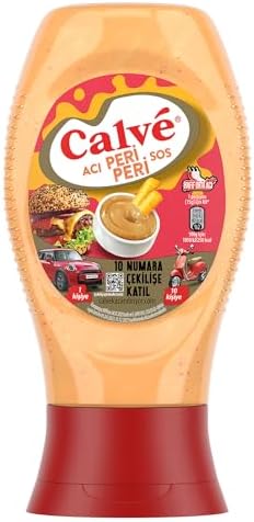 Calve Sos Acı Peri Peri Hafif Orta Acı 245 g - Görsel 2