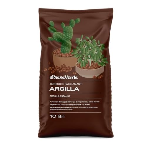 Il Paese Verde Argilla 10L – Argilla Espansa Per Piante In Vaso E Giardino. Drenante Per Piante. Impedisce La Crescita Di Erbe Infestanti E Migliora Il Drenaggio Del Terreno.