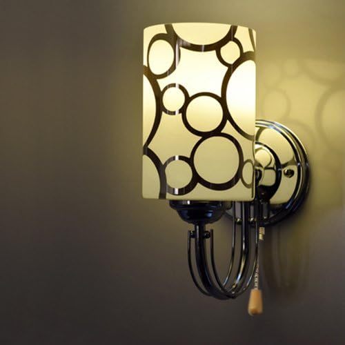 7W Warm White LED Indoor Pull Switch Light Wall Mounted Lamp Blub