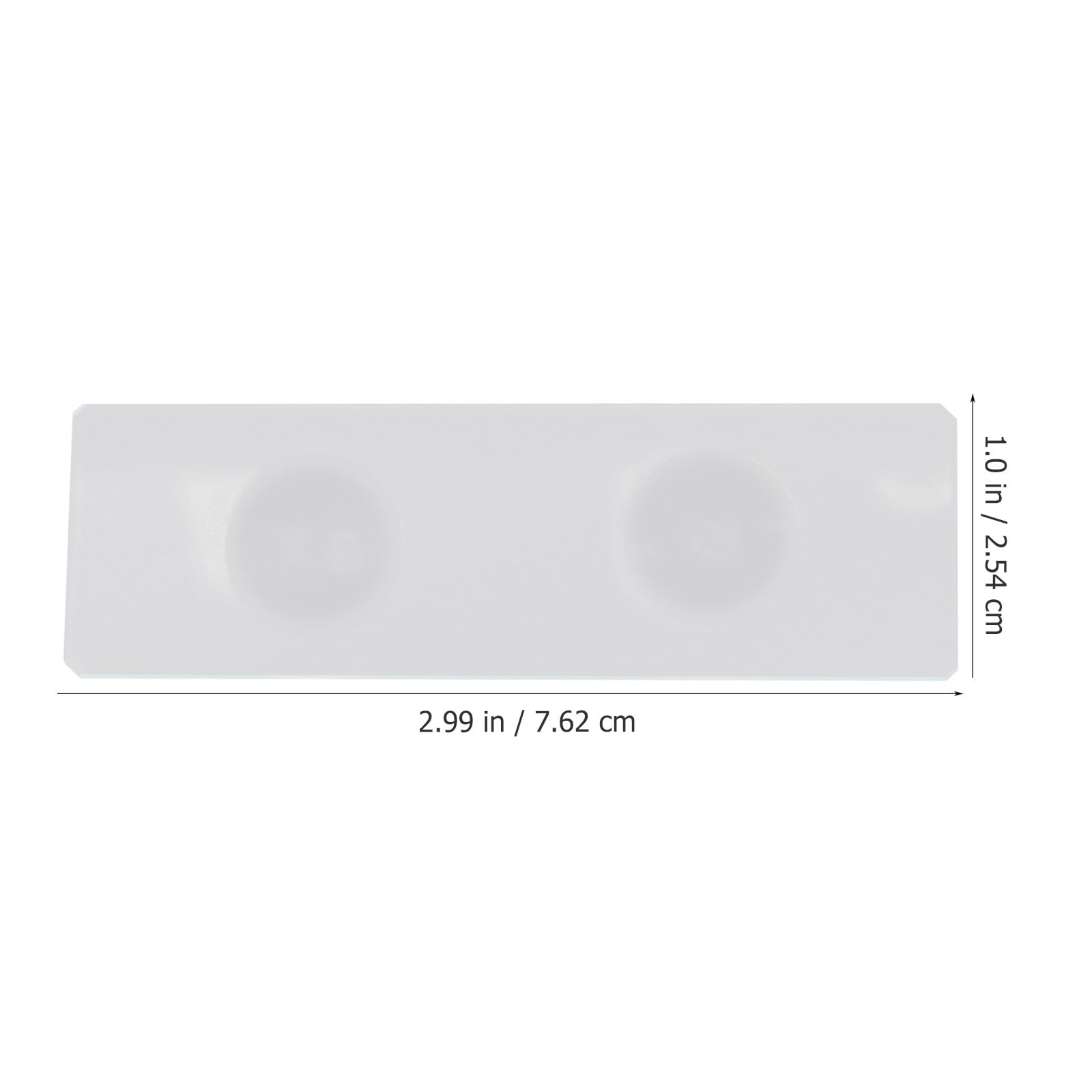 Portaobjetos de Vidrio Doble Cóncavo Resistente y Estable 50 Piezas para Muestras Acuáticas para Laboratorio y Observación Precisa