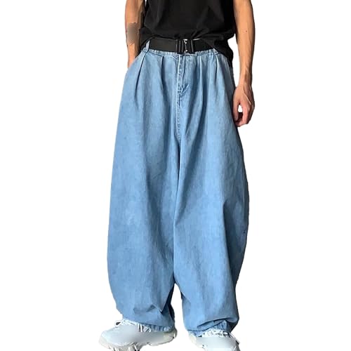 Jean baggy Y2K homme pour un look streetwear decontracte