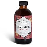 Hany’s Harvest Sweet Fire Oxymel Syrup, 8 oz Glass Bottle, All Natural Apple Cider Vinegar + Raw Honey Wellness Tonic, Gluten-Free, Small-Batch, Handcrafted