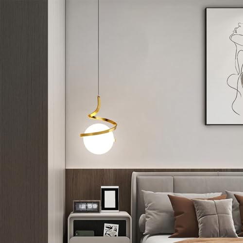 Lámpara esférica minimalista moderna de metal para interior 5