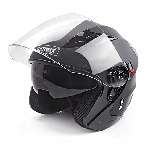Airtrix Casco tipo jet para patinete, tipo chopper (XS) Cover