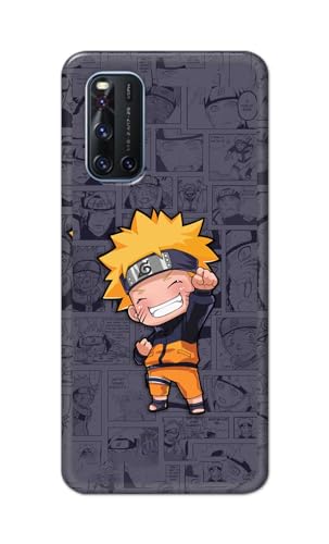 Image of PRINTFIDAA Plastic Printed Hard Back Cover Case For Vivo V19 Back Cover (Famous Anime Cartoon Character) -112, Multi