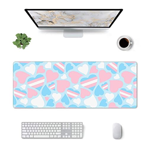 Hearts Large Gaming Mouse Pad