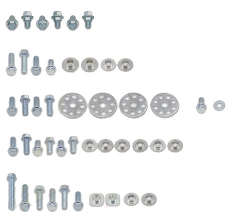 Bolt Motorcycle Hardware(SUZ-0108120) Full Plastics Fastener Kit