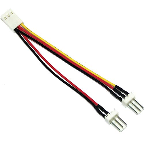 Inline 33433L Interno 0.1M Molex (3-Pin) Molex (3-Pin) Nero - Rosso - Bianco - Giallo - Multicolore Cavo Di Alimentazione