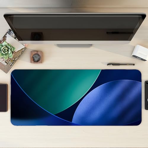 Image of XL Extended Gaming Mouse Pad | XXL Large Desk Mat 60x30cm for Laptop & PC | Non-Slip Rubber Base, Waterproof, Durable & Smooth Surface | Office, Gaming & Study, asthetic