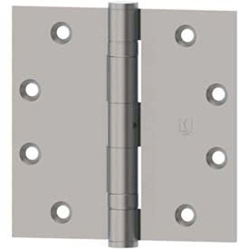 Hager 1279R00400040150 Architectural Hinge, 4"x4", US15 Finish (Pack of 3)