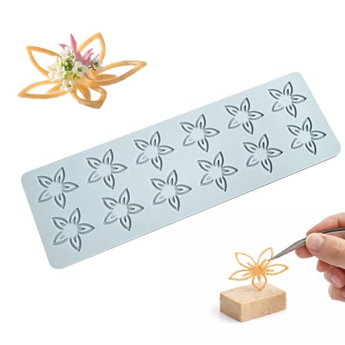 1PCS Moule en silicone 3D en forme de tuille,Moule de dentelle de silicone,Moule d'impression de...