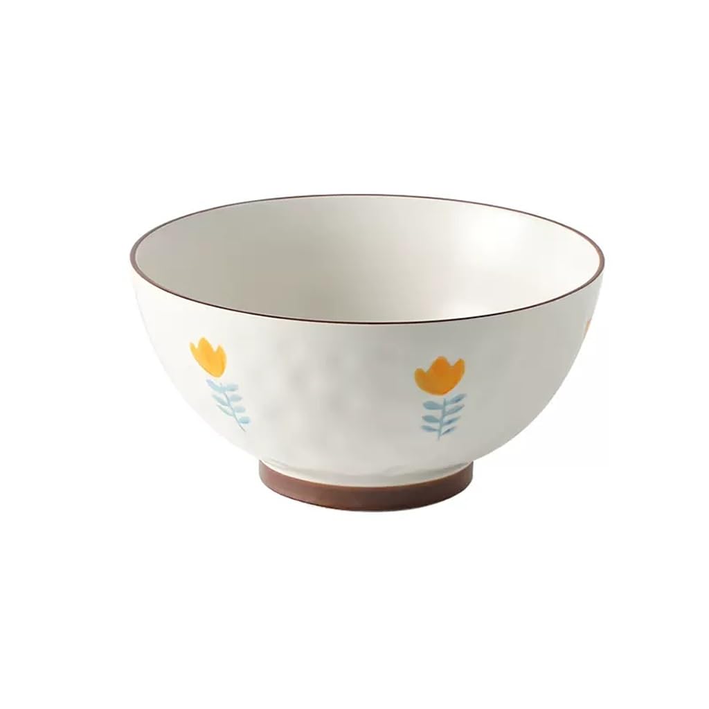 XYIANG Soup Bowl Ceramic Large Soup Bowl Household Single Large Bowl Japanese Soup Bowl Soup Noodle Bowl Soup Bowl Deep Bowls