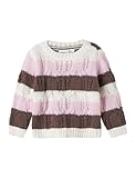 NAME IT Mädchen Nmfnibo Ls Knit, Peppercorn, 110