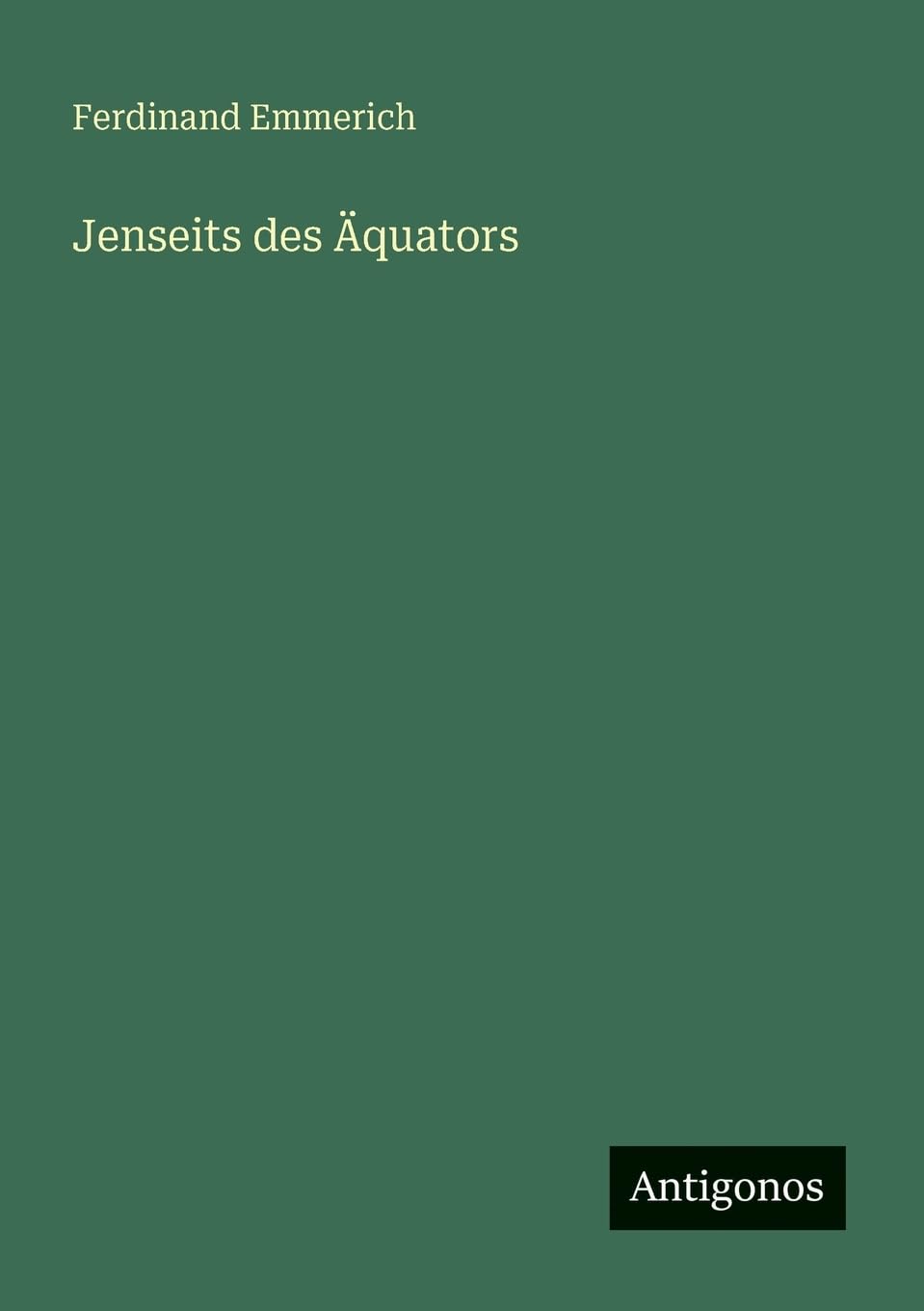 Jenseits des Äquators