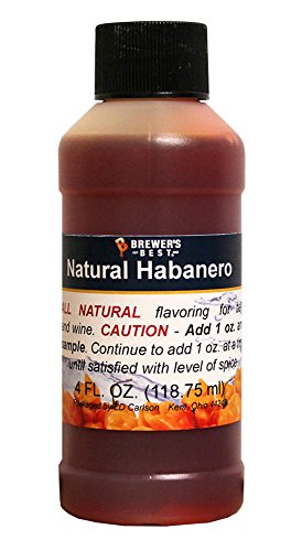 Brewer's Best Natural Beer and Wine Fruit Flavoring (Habanero)