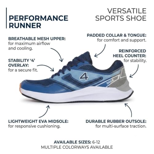 Image of SPOTLIFESZ Men's Running Shoes | Sports Shoes for Men | Lightweight Breathable Mesh Walking & Jogging Shoes | Cushioned Sole Athletic Footwear