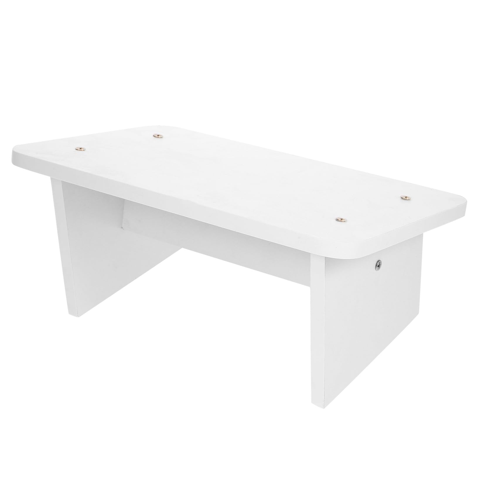 Tapis repose-pieds 30 cm SUPVOX pour bureau et maison - Blanc chaud