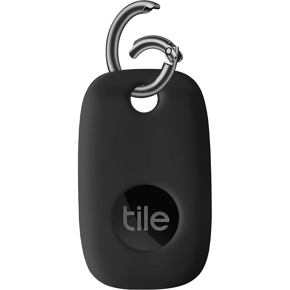 SaharaCase - Funda de silicona para Tile Mate Pro (paquete de 4) [Parachoques a prueba de golpes] protección resistente agarre antideslizante - negro/azul/rojo/blanco