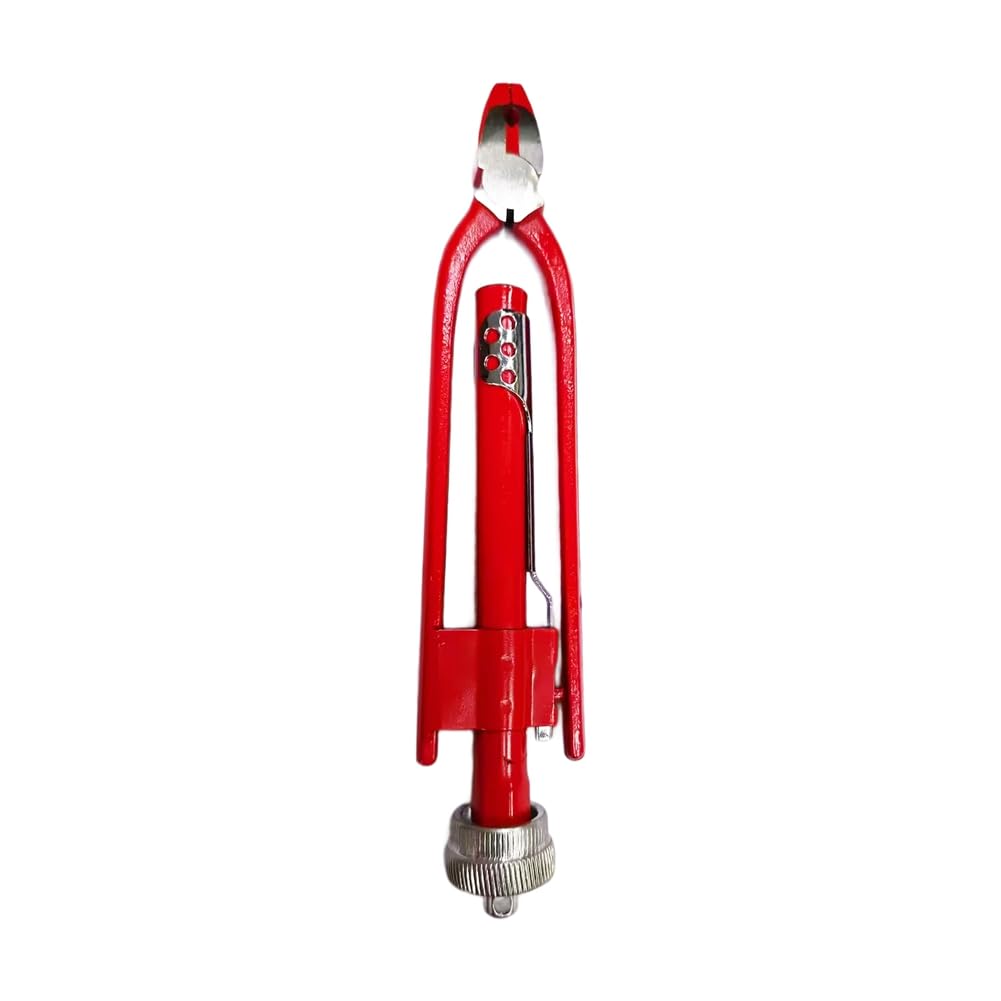 Jnchdghwa Red Aircraft Safety Wire Twisting Plier, Metal Twisting Tool, Lock Twister Safety Plier For Auto Industry Aircraft