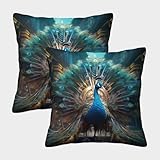 ★ Matériau polyester: les taies d'oreiller décoratives utilisent des taies d'oreiller en polyester de haute qualité qui sont respirantes et durables, plus résistantes aux plis que les autres matériaux. Le tissu en polyester a également de bonnes propriétés antibactériennes et antipoussière.
