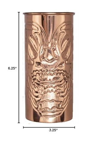 The Legends of Hawaii Copper Tiki Mug (Kāne) miniatura 6