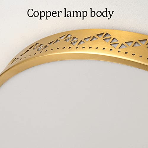 Lámpara de techo led minimalista para salones y dormitorios con luz regulable de 3 tonos 7