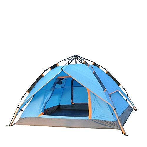 Tente de camping 3-4 personnes automatique contre la pluie et le vent