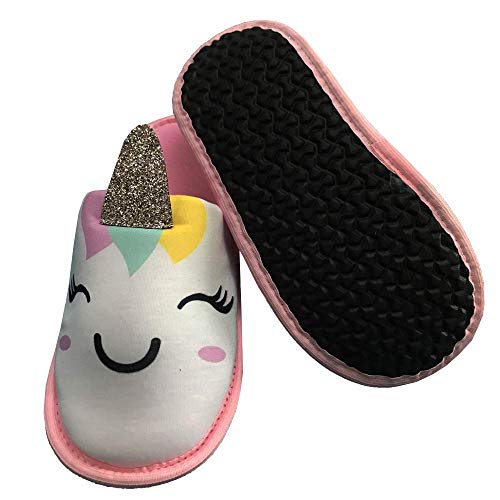 Chinelo feminino de unicornio com chifre 18510 tam 39 a 40