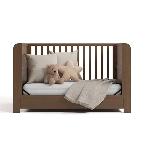 Graco Read-with-Me 4-in-1 Convertible Crib with Drawer, Hazelnut - image 9