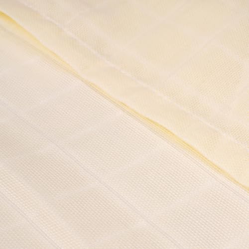 Image of The White Cradle Muslin Swaddle for Newborn Baby, Organic Cotton Wrap Off White